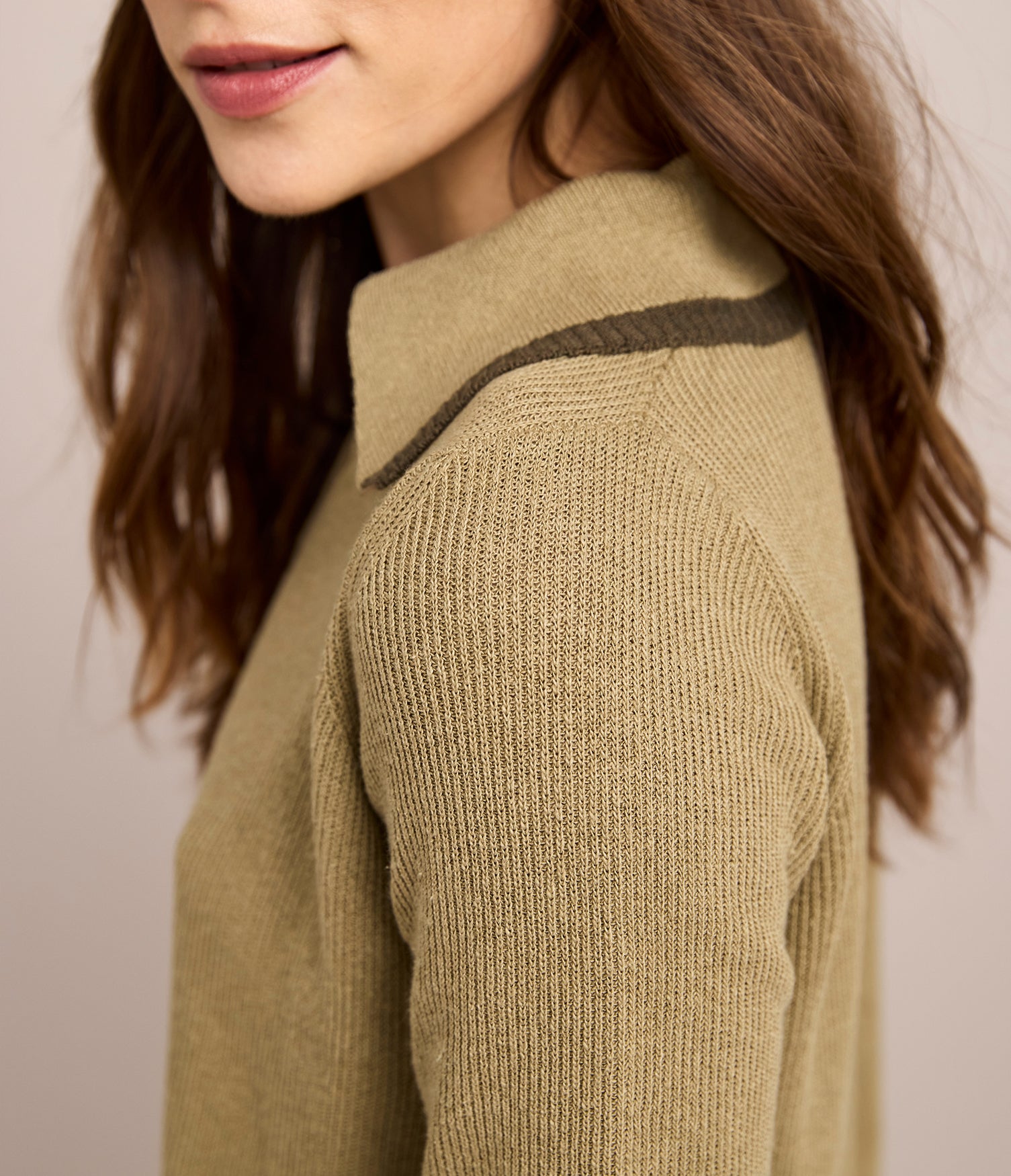 Sweater Mujer Algodón Lucca Verde