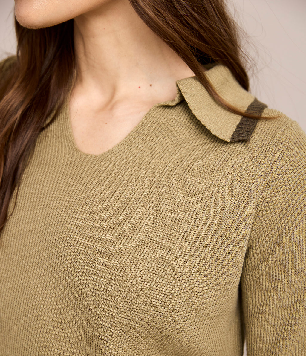 Sweater Mujer Algodón Lucca Verde