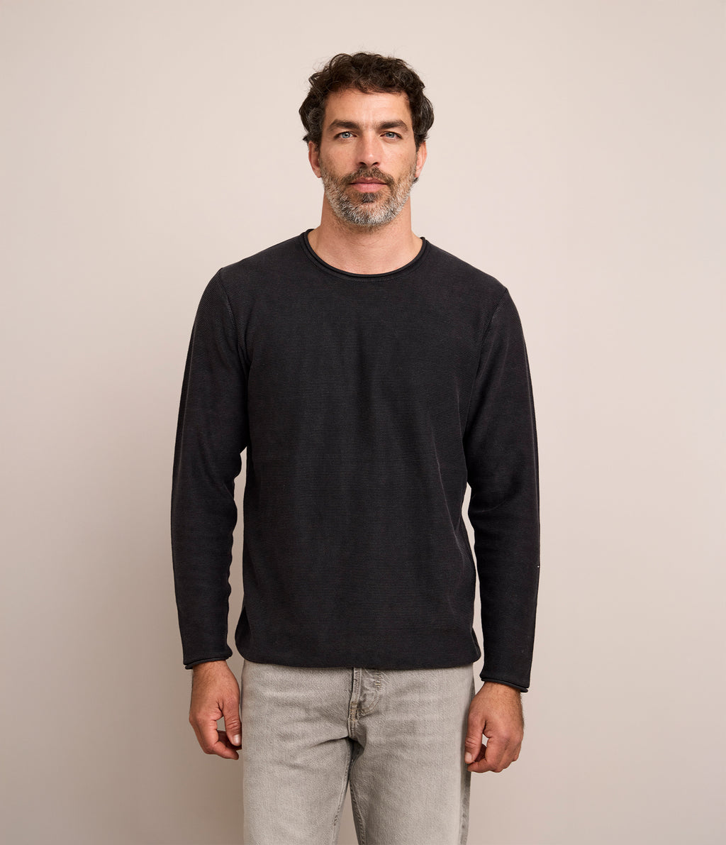 Sweater Hombre 100% Algodón Namin Negro