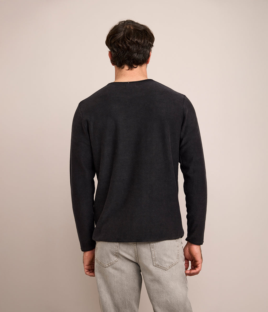 Sweater Hombre 100% Algodón Namin Negro