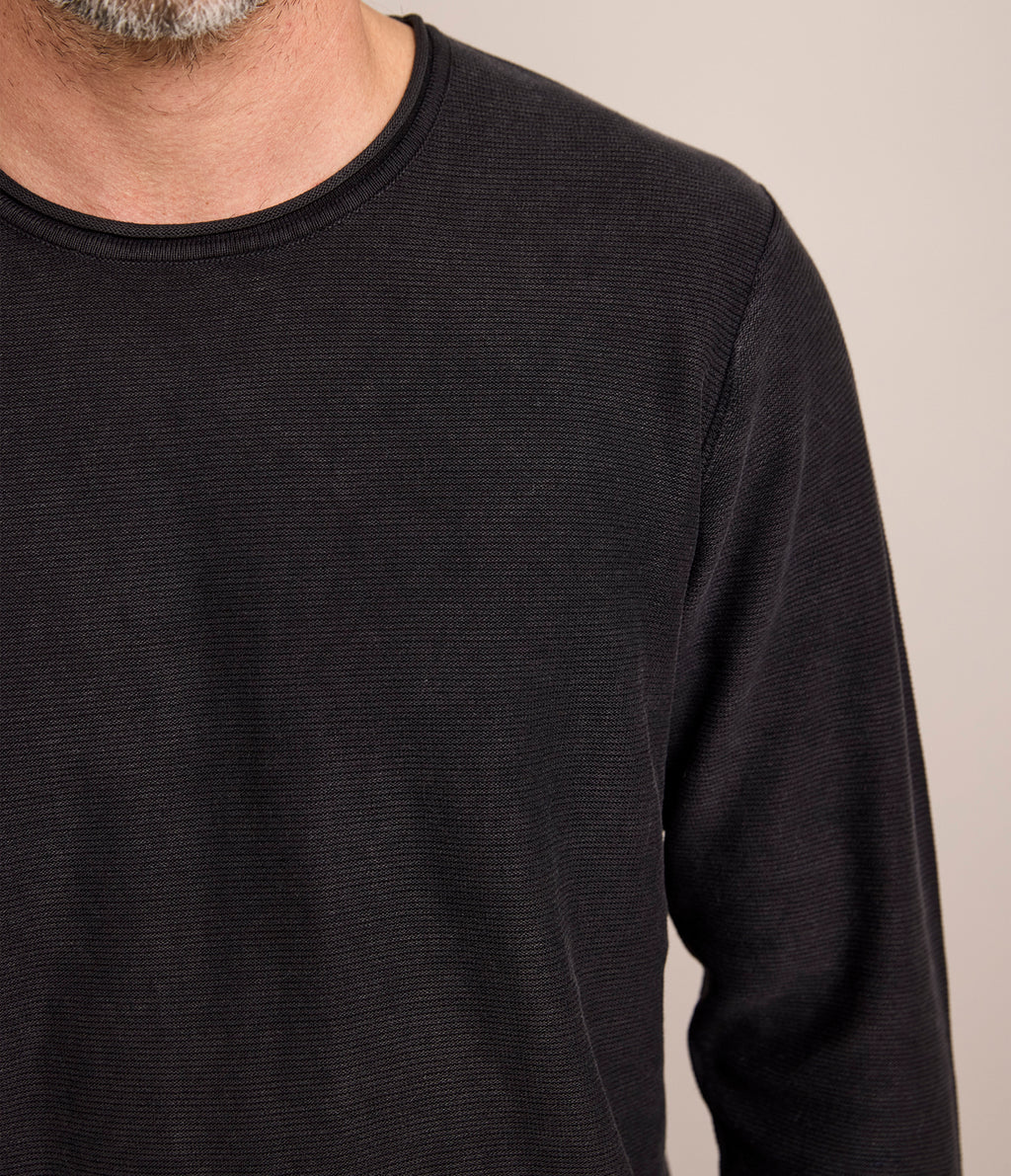 Sweater Hombre 100% Algodón Namin Negro