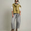Sweater Mujer Mohair Lana Sin Mangas Pistacho