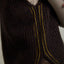 Sweater Mujer Mohair Lana Sin Mangas Café