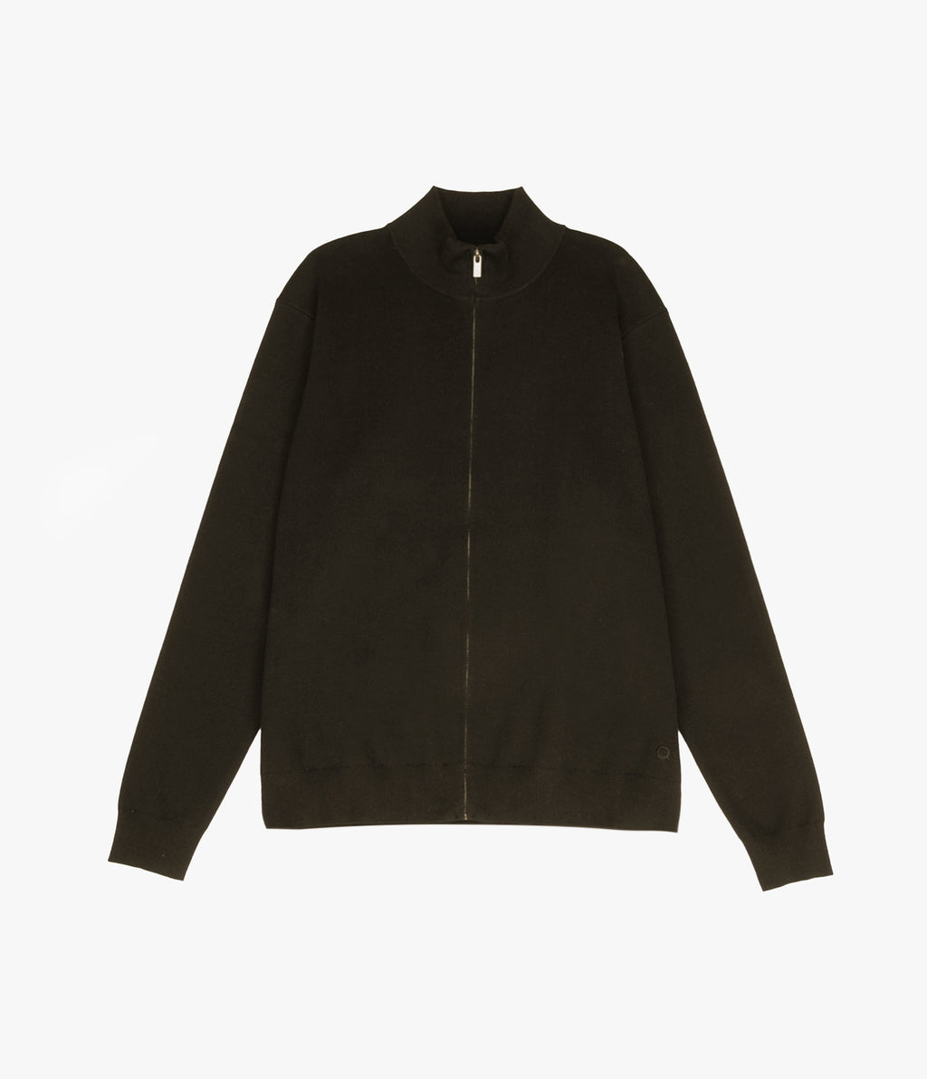Sweater Hombre Tokio Full Zipper Verde