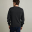Sweater Hombre Algodón con Lana Merino Cuello Redondo Gris Marengo