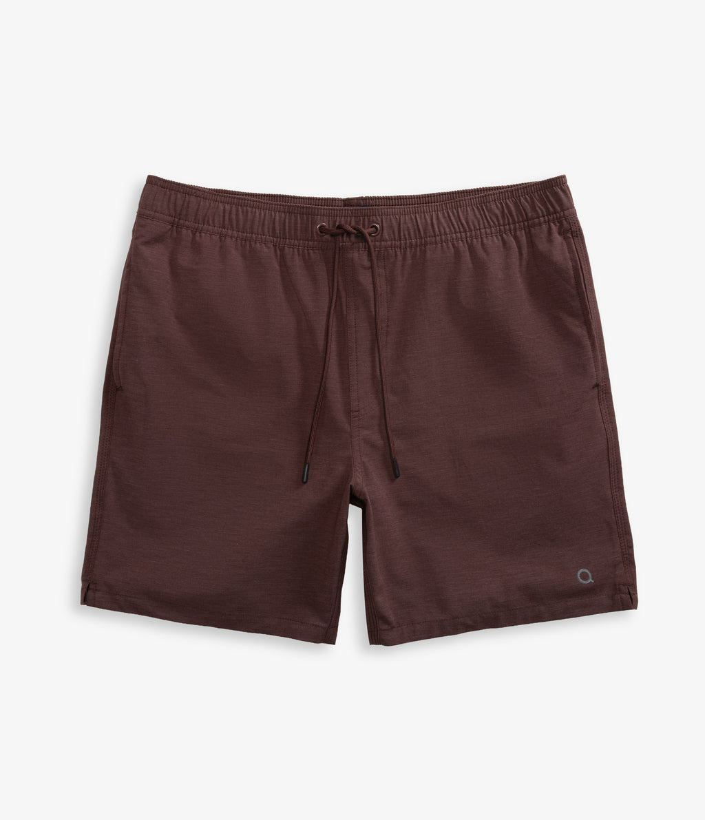 Traje de Baño Hombre Vintage Burdeo