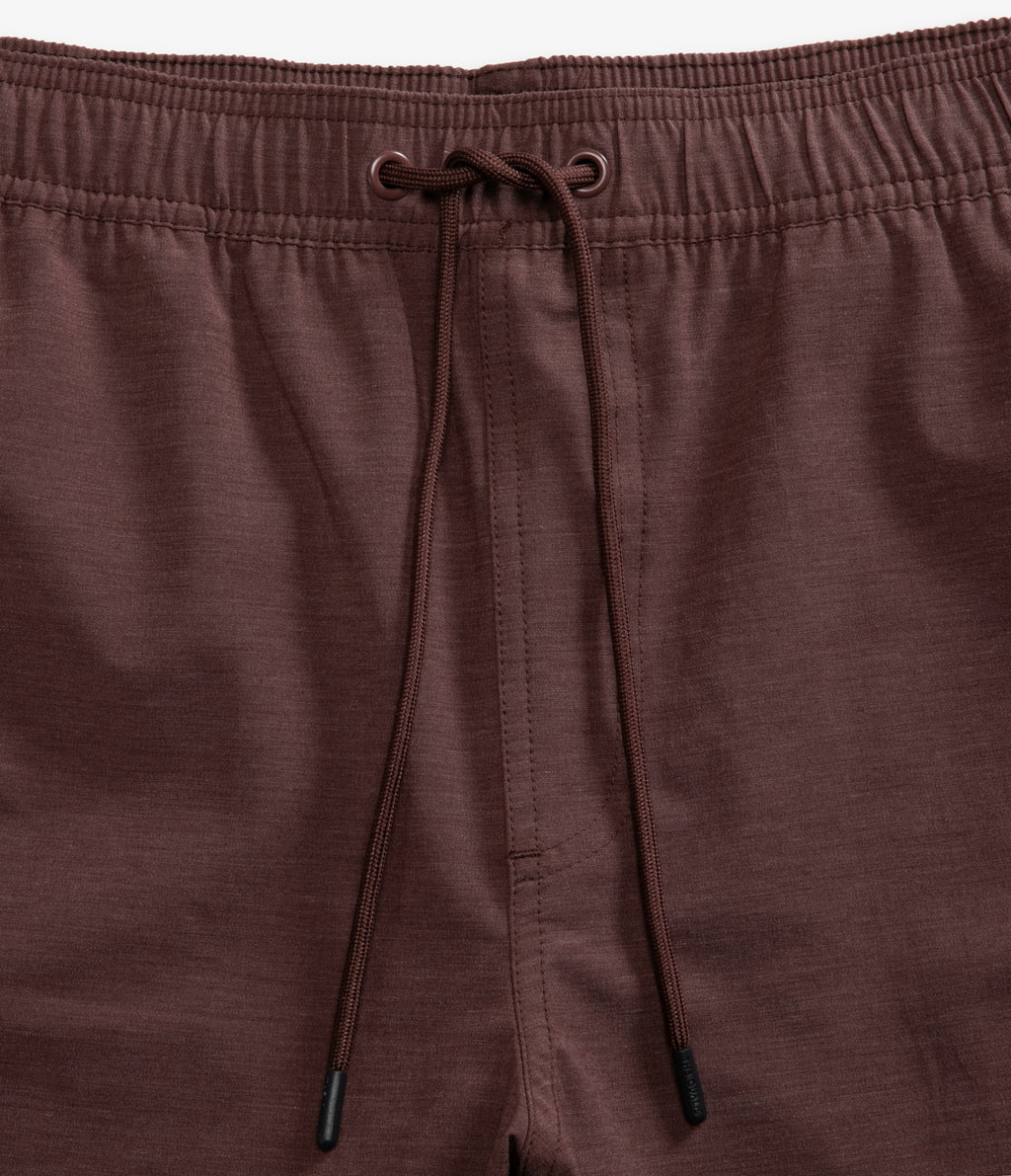 Traje de Baño Hombre Vintage Burdeo