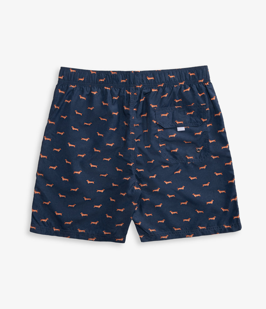 Traje de Baño Hombre Perro Salchicha