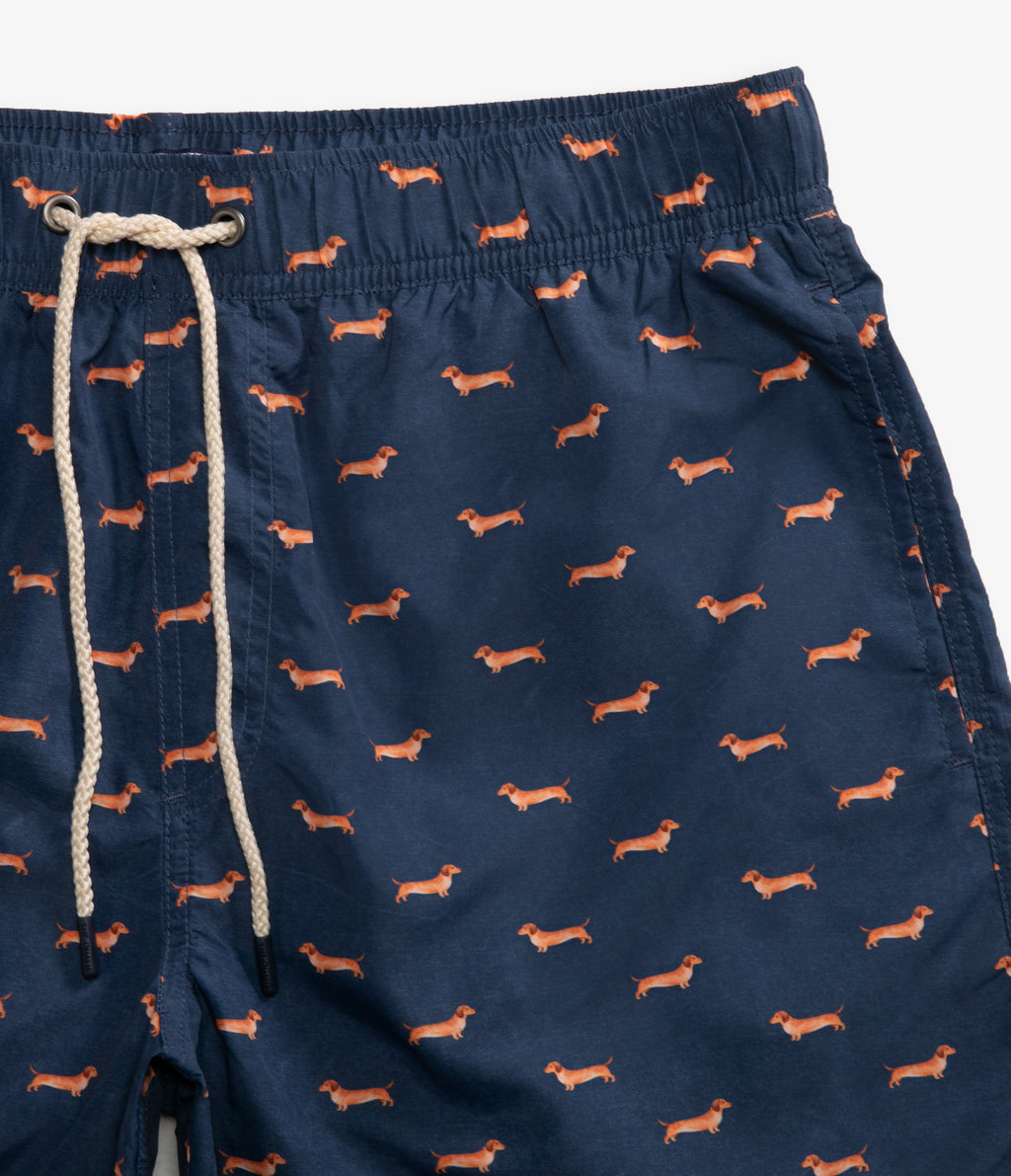 Traje de Baño Hombre Perro Salchicha