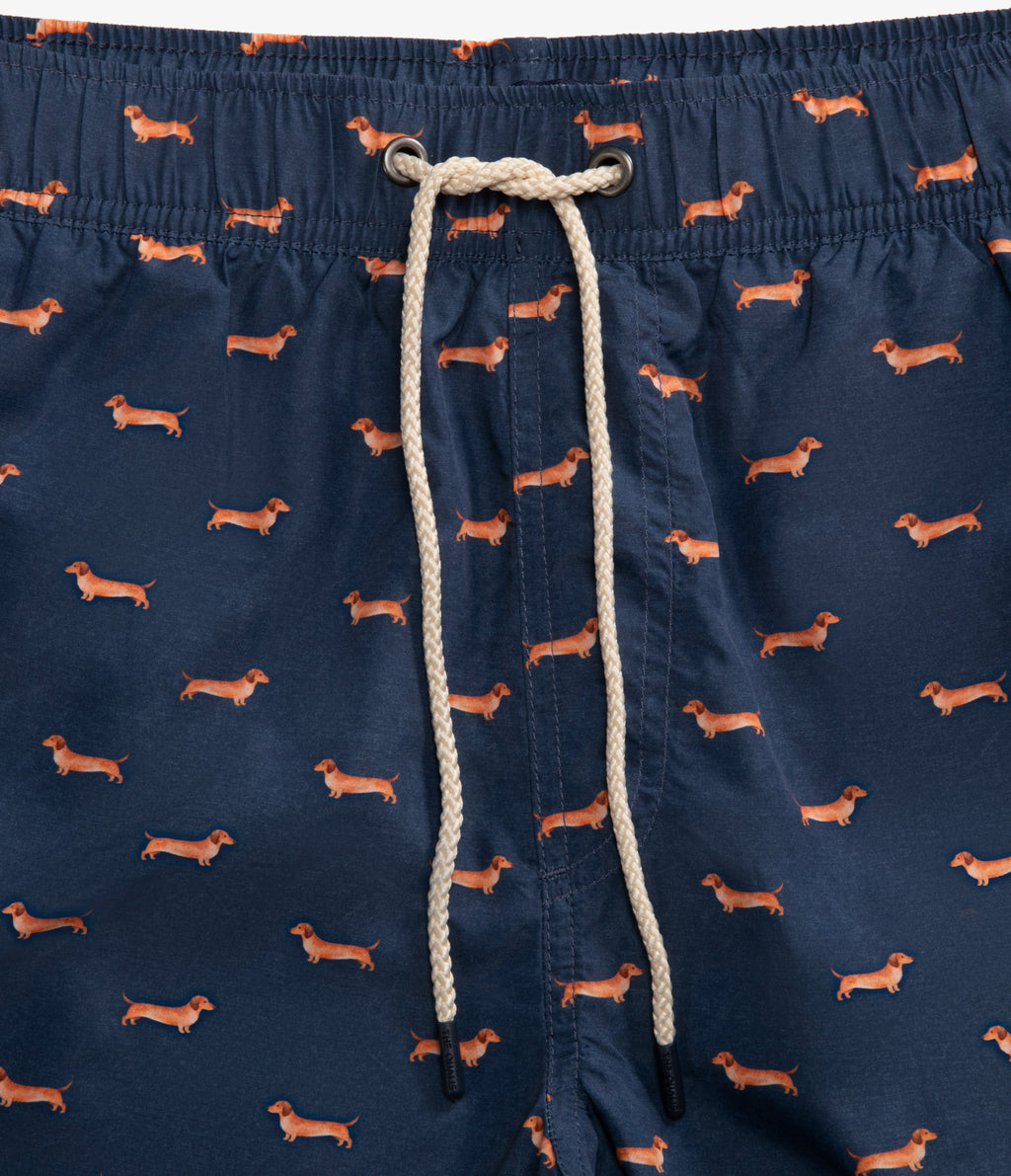 Traje de Baño Hombre Perro Salchicha