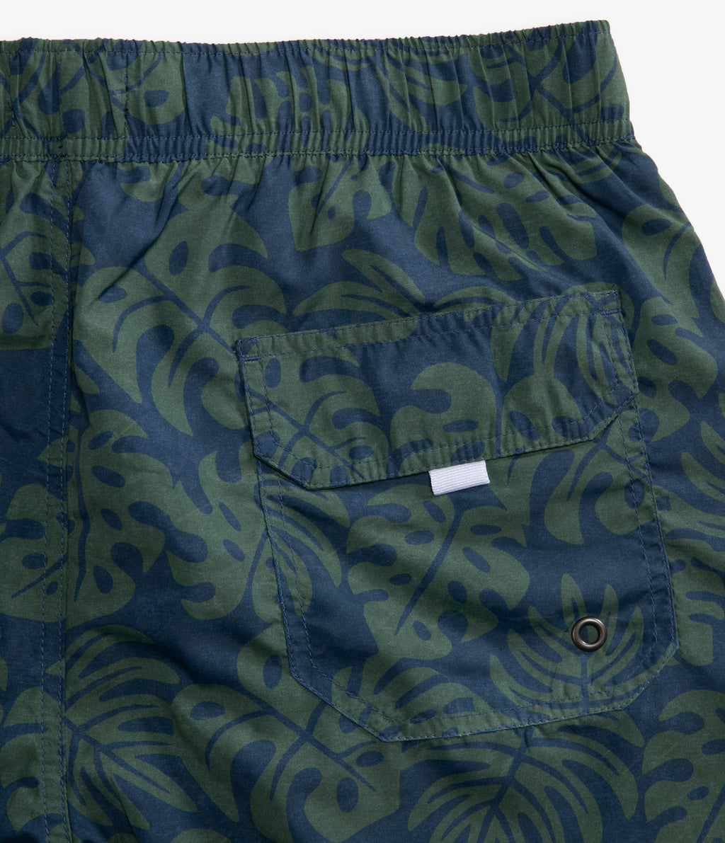 Traje de Baño Hombre Hojas