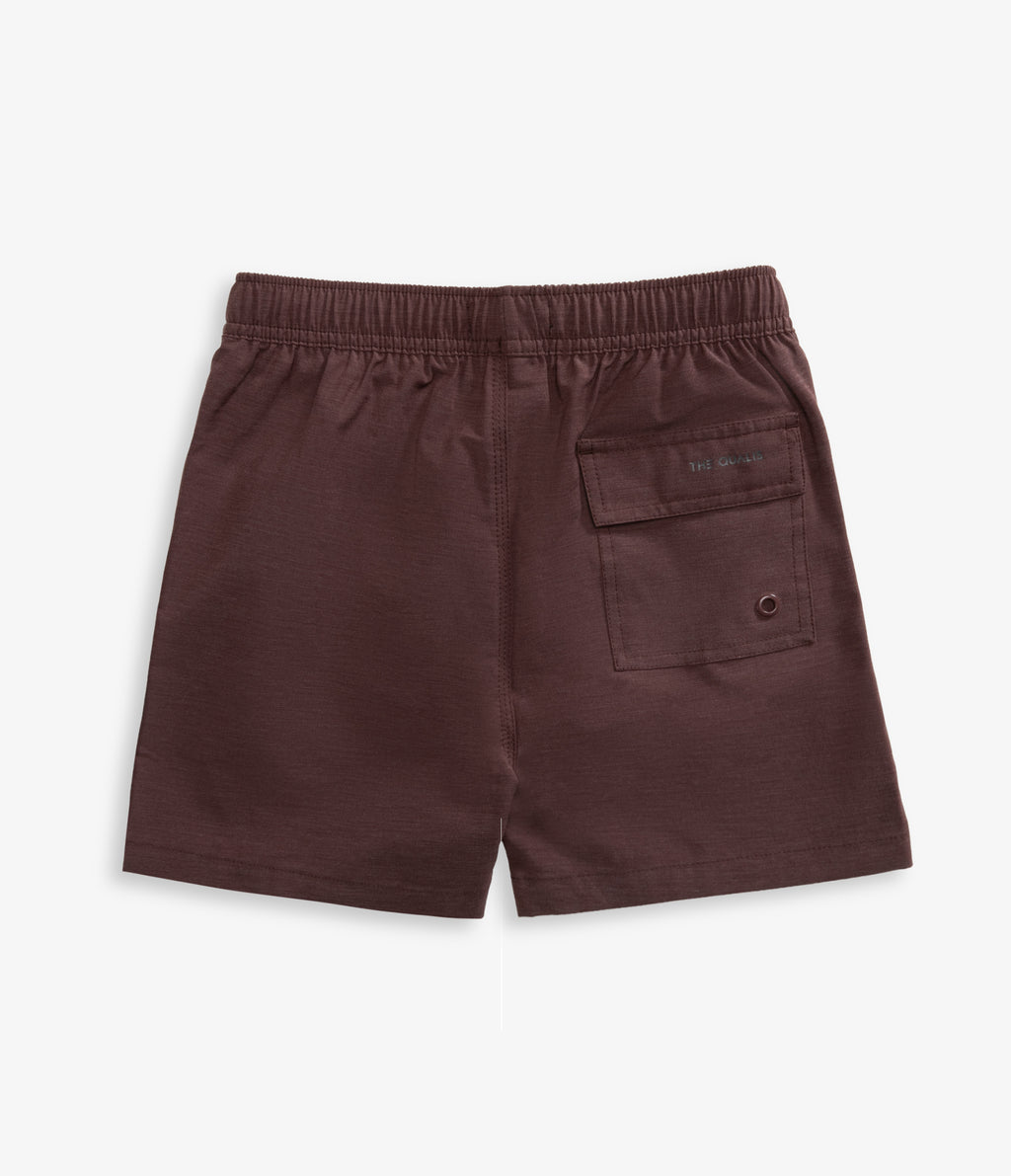 Traje de Baño Niño Vintage Burdeo