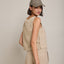 Top Mujer 100% Lino Firenze Beige