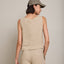 Top Mujer 100% Lino Firenze Beige