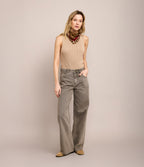 Top Mujer Tejido Stella Beige