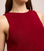 Top Mujer Tejido Stella Rojo