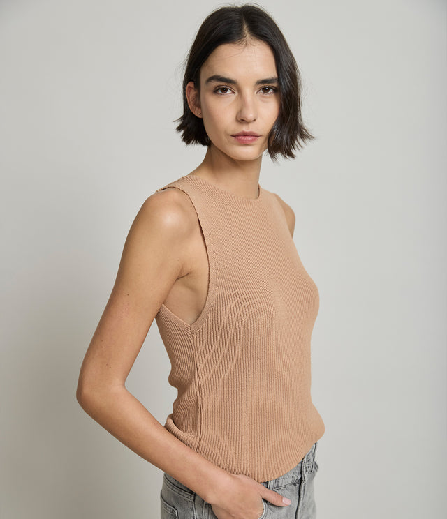 Top Mujer Stella Caramelo