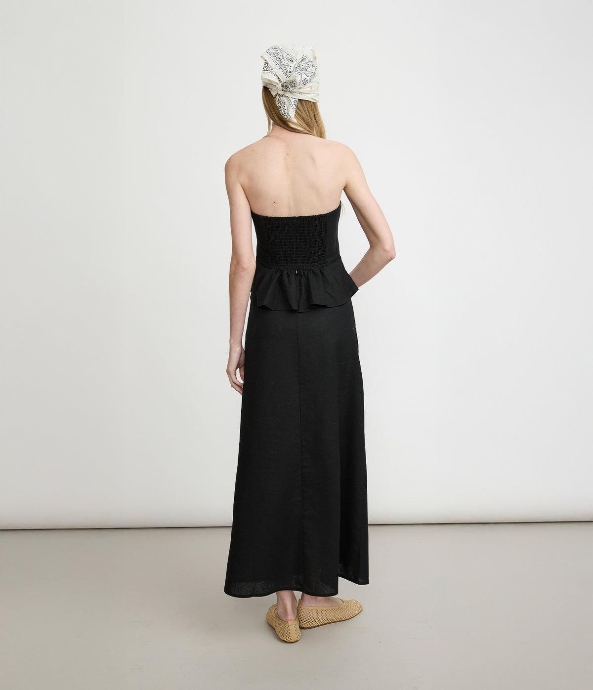 Top Mujer Viscosa Negro Verona