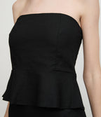 Top Mujer Viscosa Negro Verona