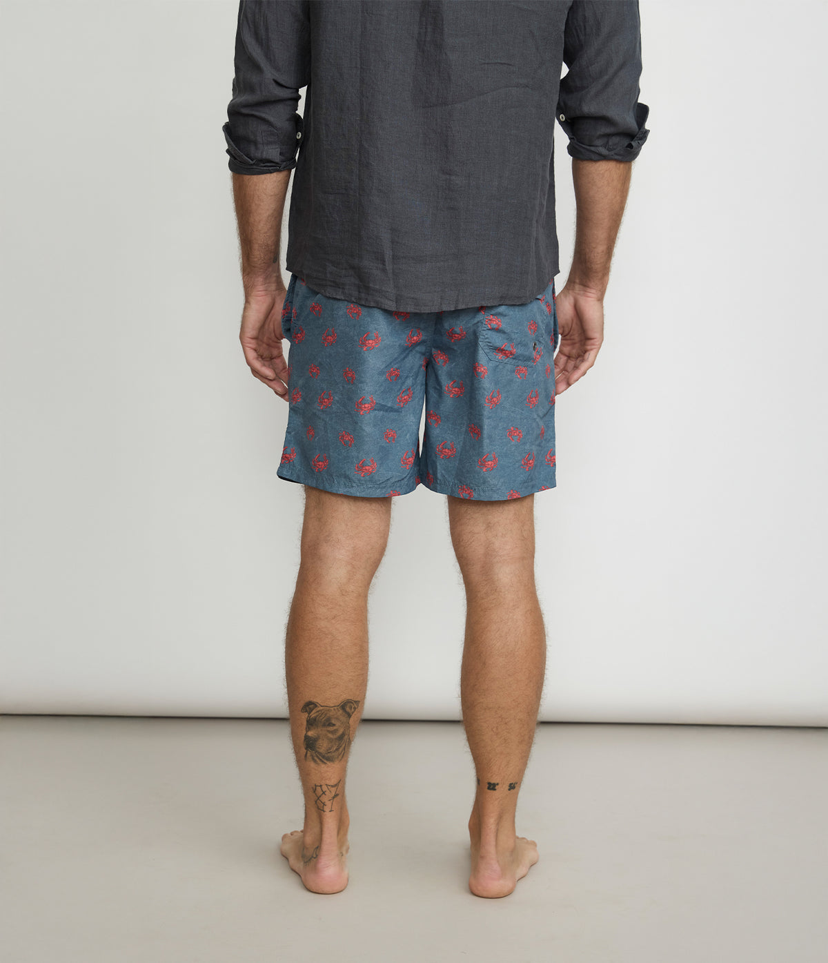 Traje de Baño Hombre Cangrejo