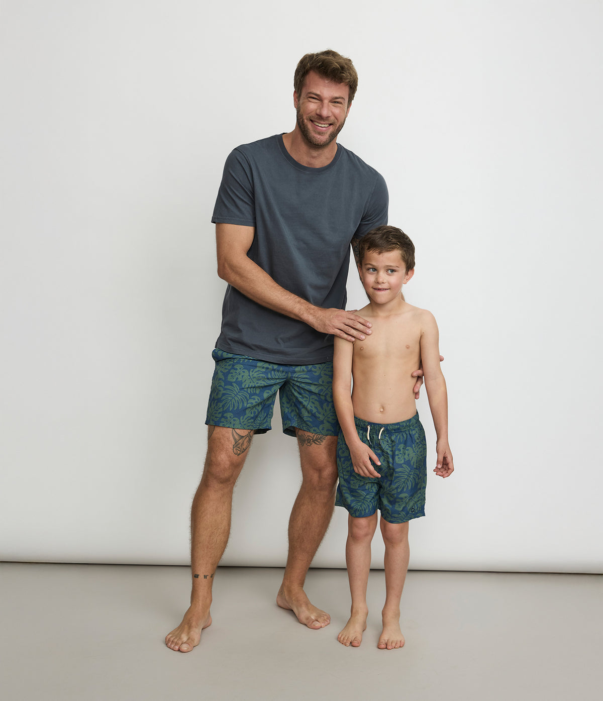 Traje de Baño Hombre Hojas