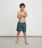 Traje de Baño Niño Hojas