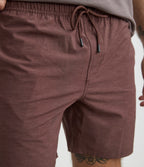 Traje de Baño Hombre Vintage Burdeo