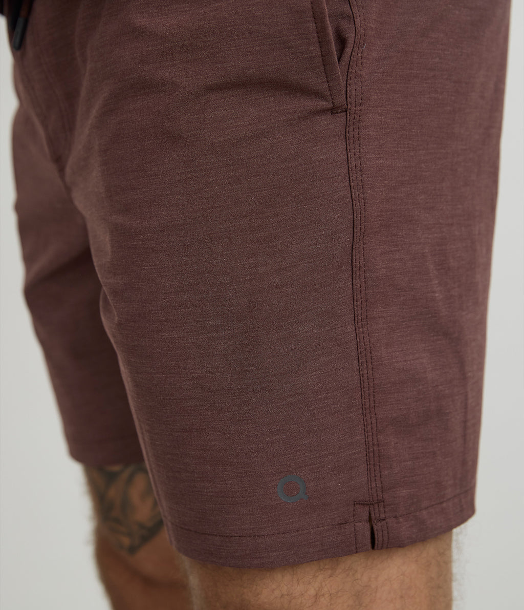 Traje de Baño Hombre Vintage Burdeo