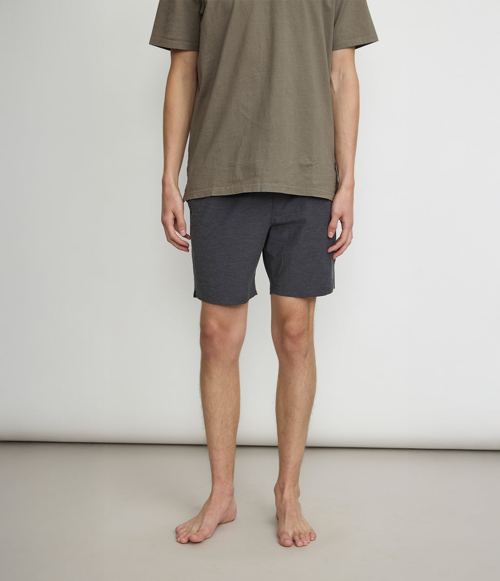Traje de Baño Hombre Vintage Negro