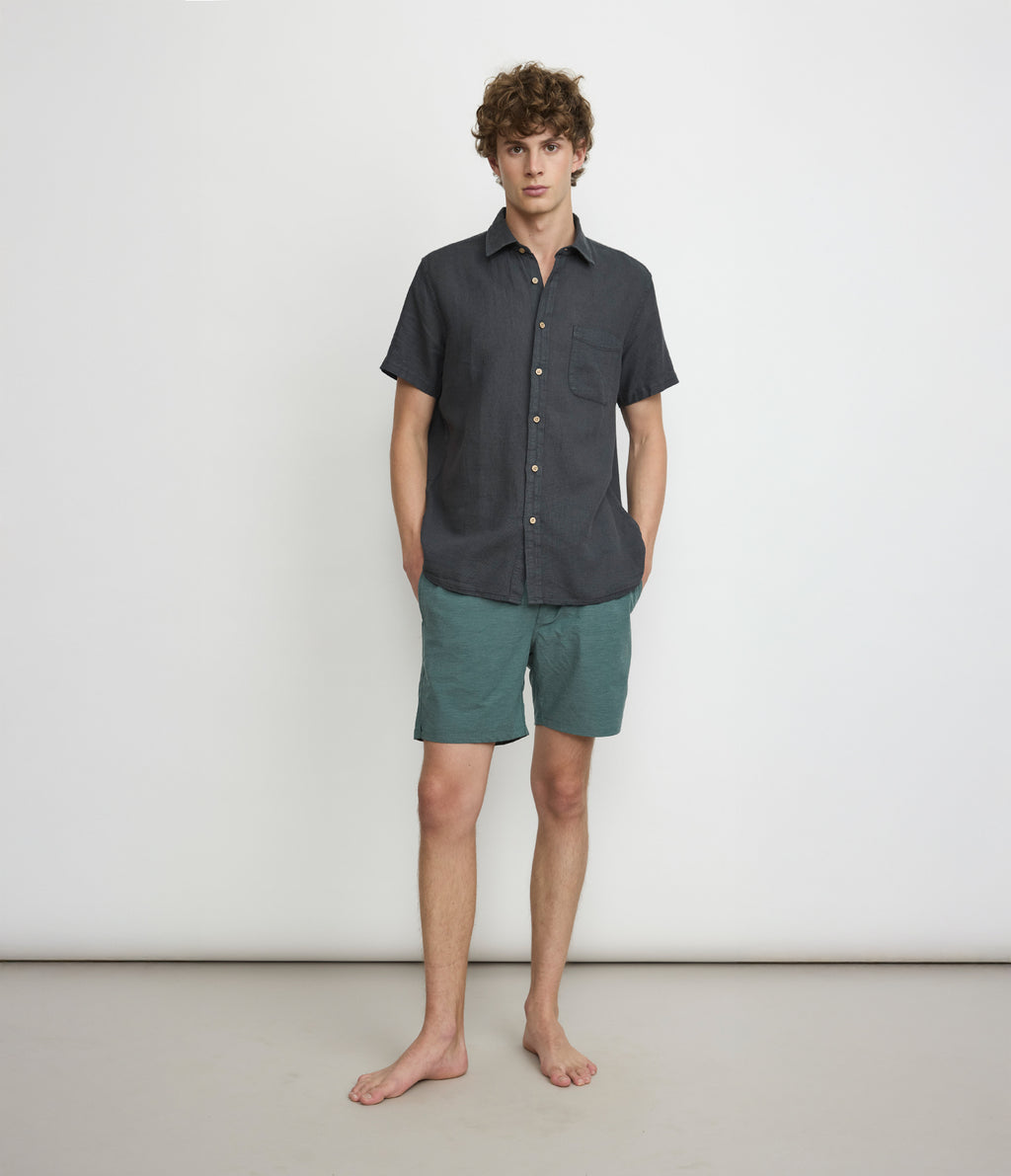 Traje de Baño Hombre Vintage Verde