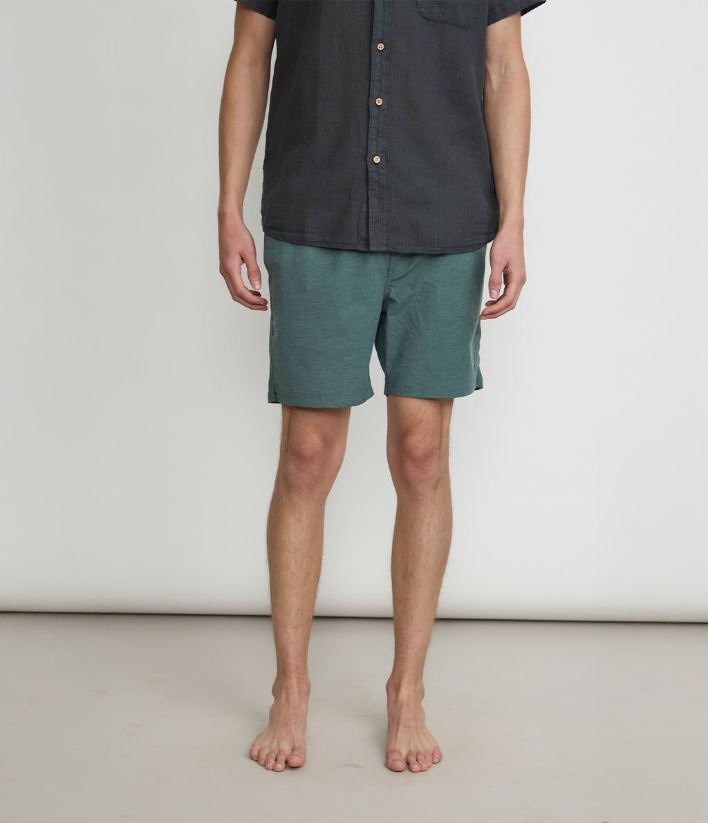 Traje de Baño Hombre Vintage Verde