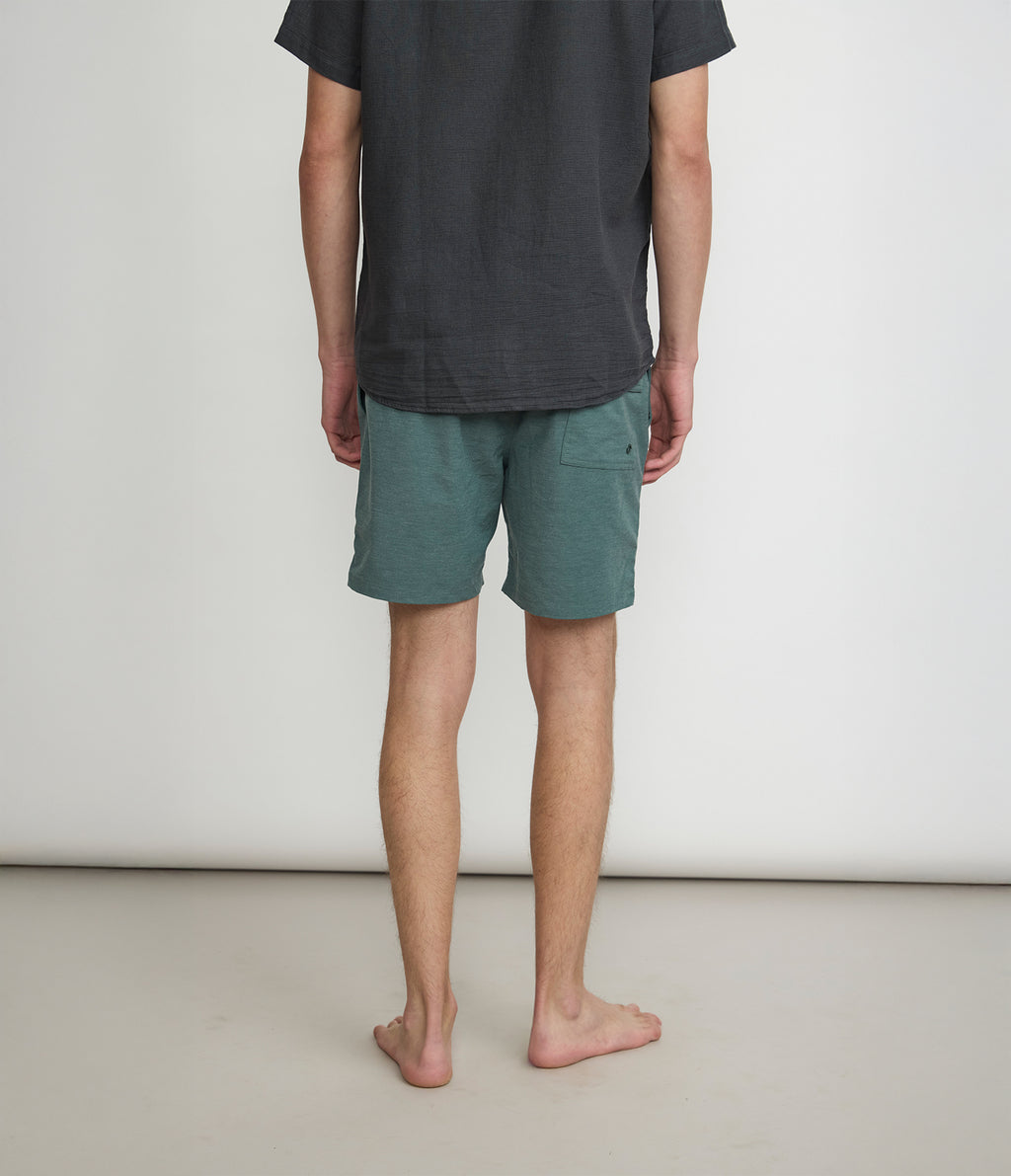 Traje de Baño Hombre Vintage Verde