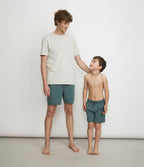 Traje de Baño Hombre Vintage Verde