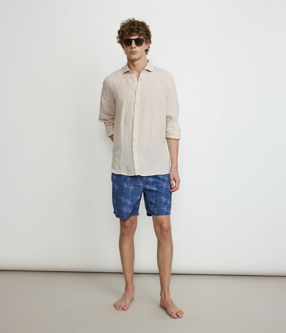 Traje de Baño Hombre Palmeras