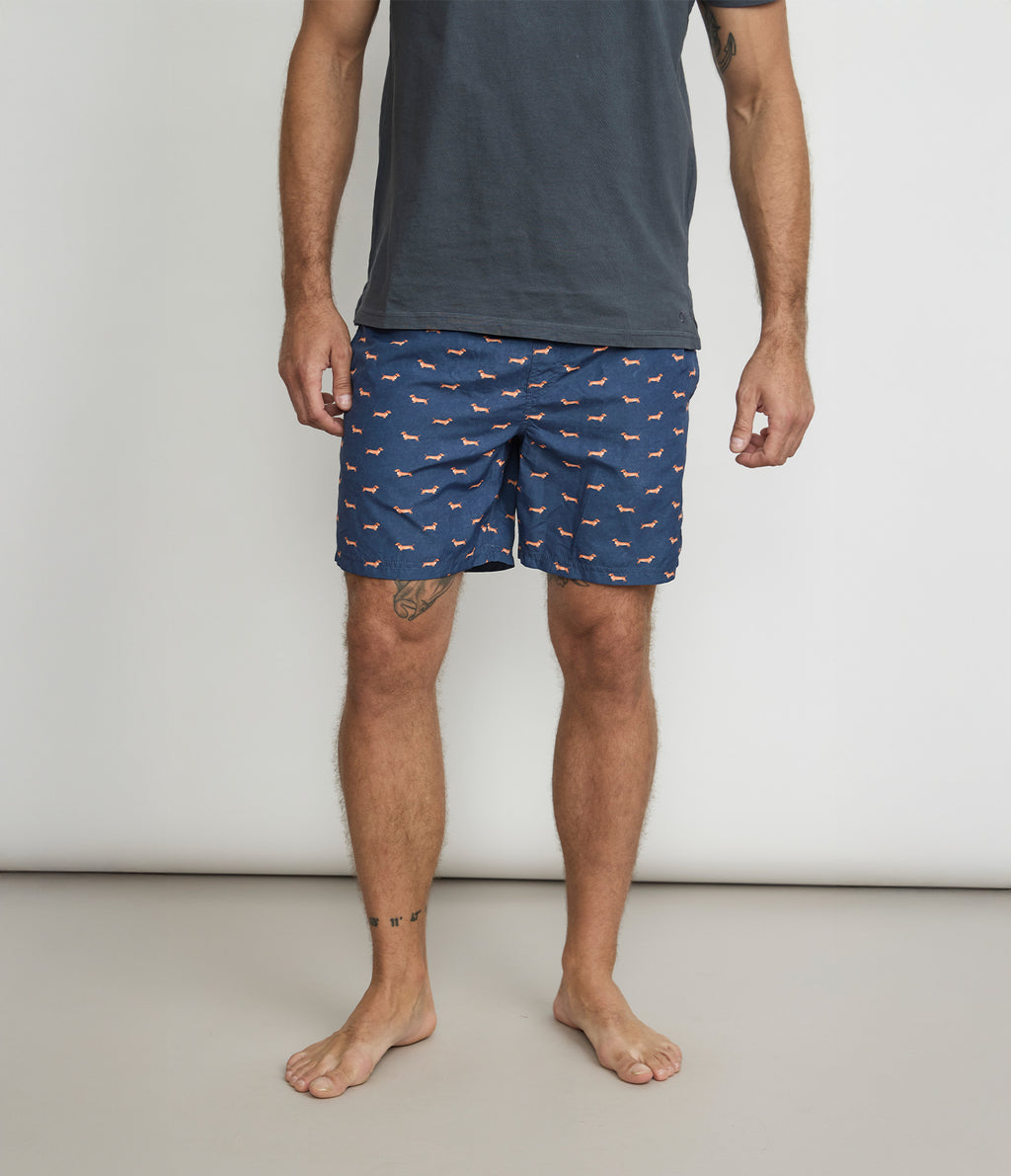 Traje de Baño Hombre Perro Salchicha