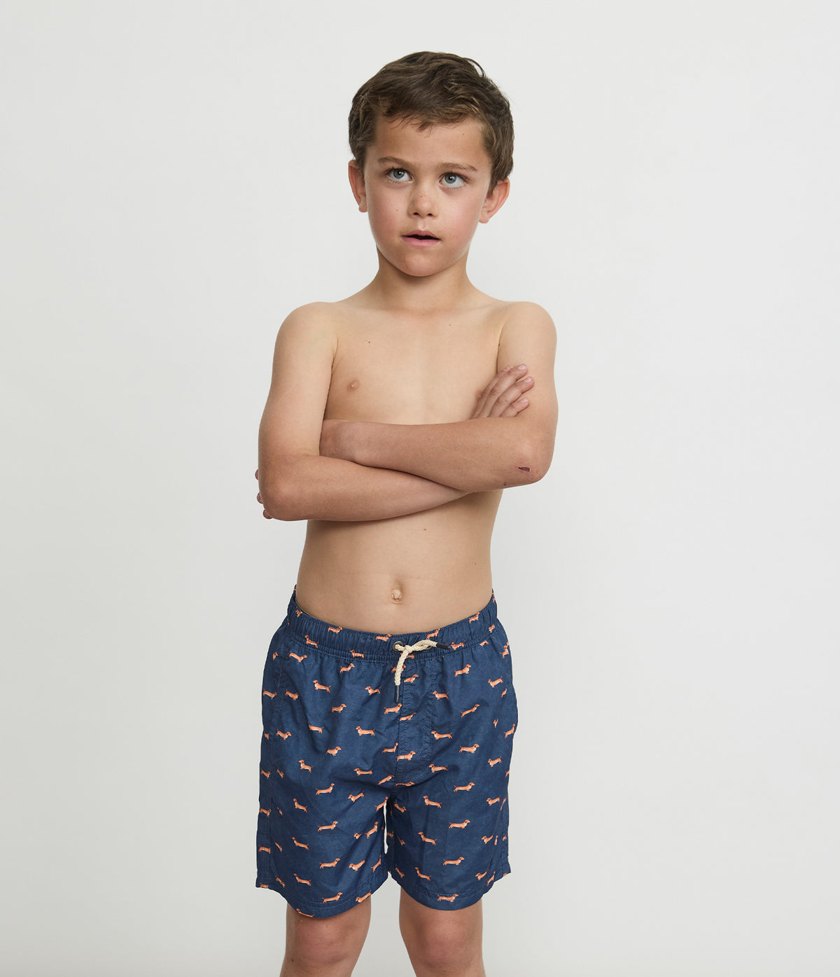 Traje de Baño Niño Perro Salchicha