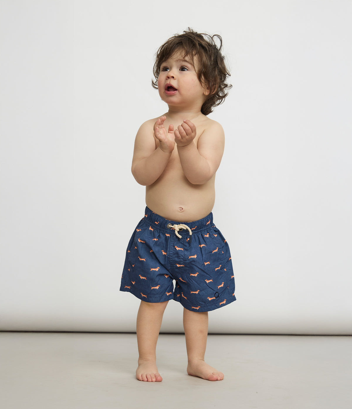 Traje de Baño Niño Perro Salchicha
