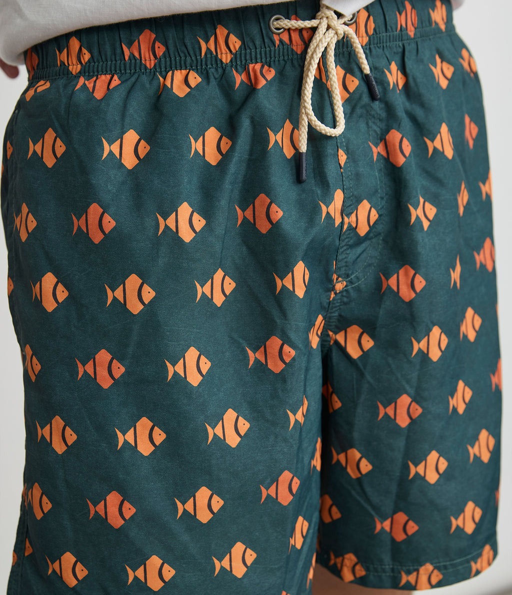 Traje de Baño Hombre Peces
