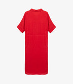 Blusón Mujer 100% Lino Firenze Rojo