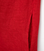 Blusón Mujer 100% Lino Firenze Rojo