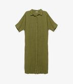 Blusón Mujer 100% Lino Firenze Verde