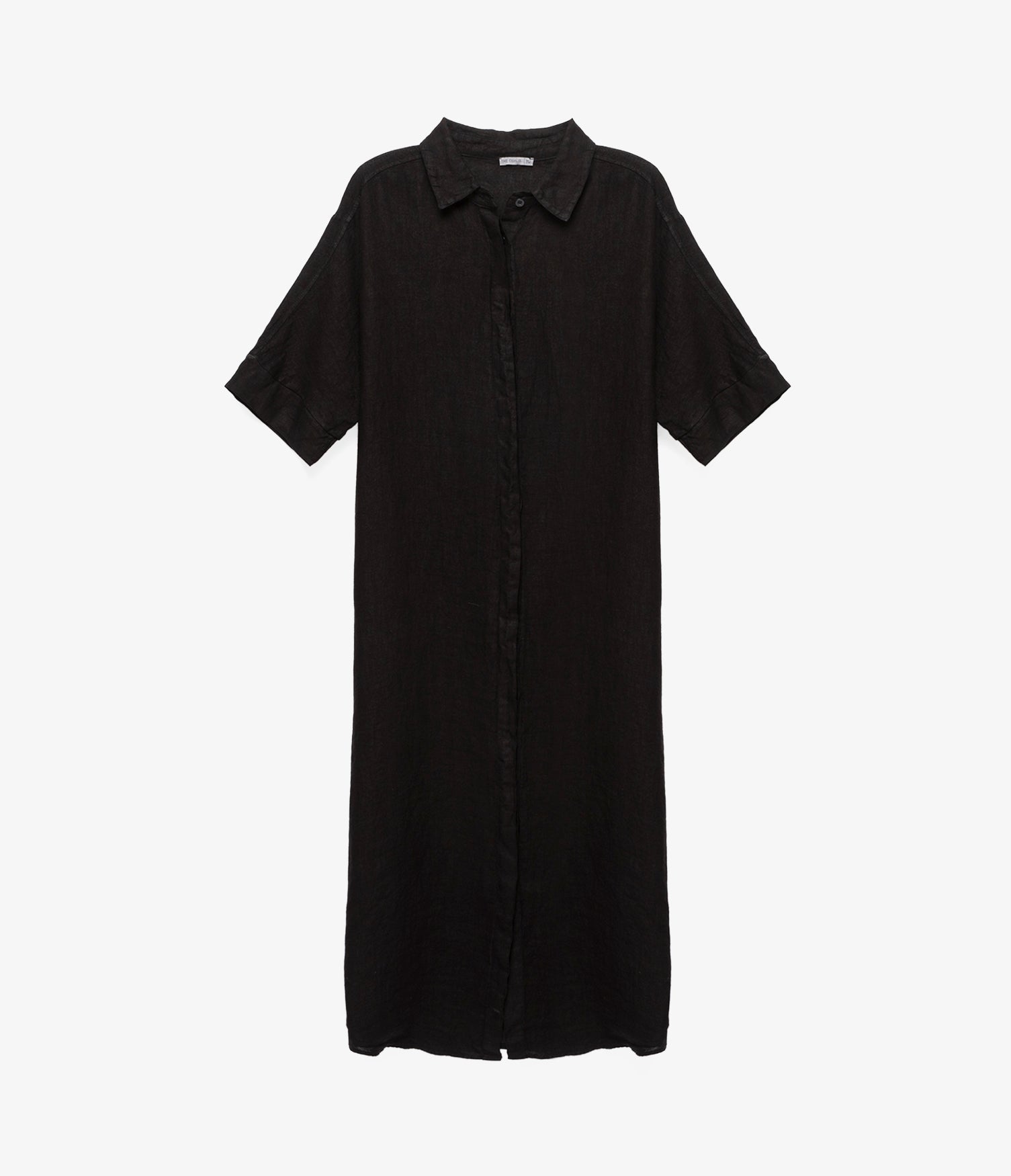 Blusón Mujer 100% Lino Firenze Negro