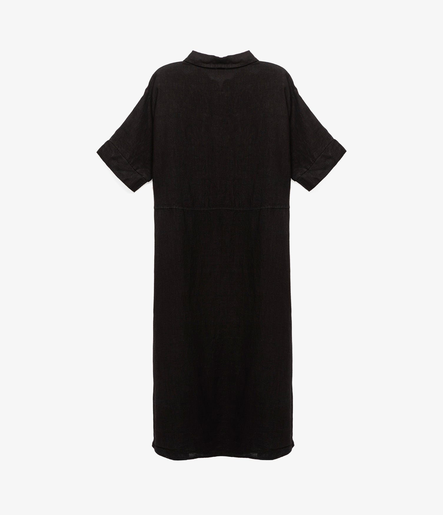Blusón Mujer 100% Lino Firenze Negro