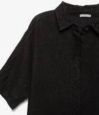 Blusón Mujer 100% Lino Firenze Negro