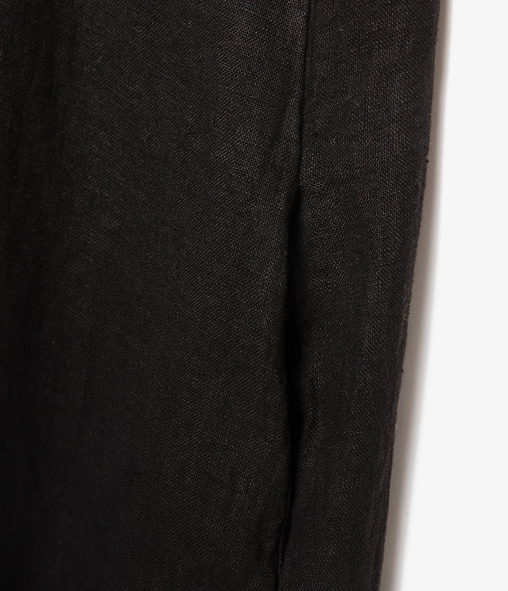 Blusón Mujer 100% Lino Firenze Negro