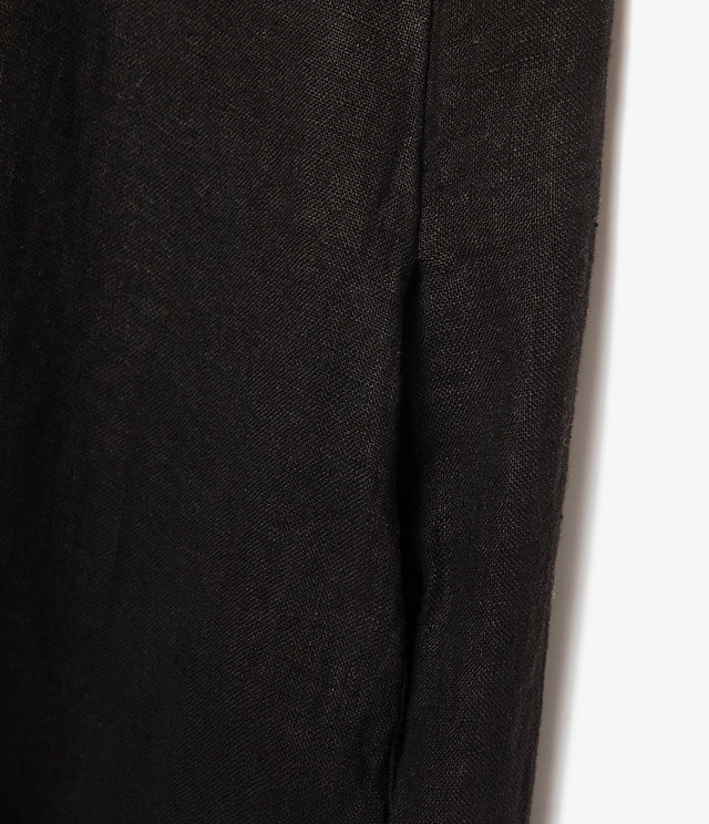 Blusón Mujer 100% Lino Firenze Negro