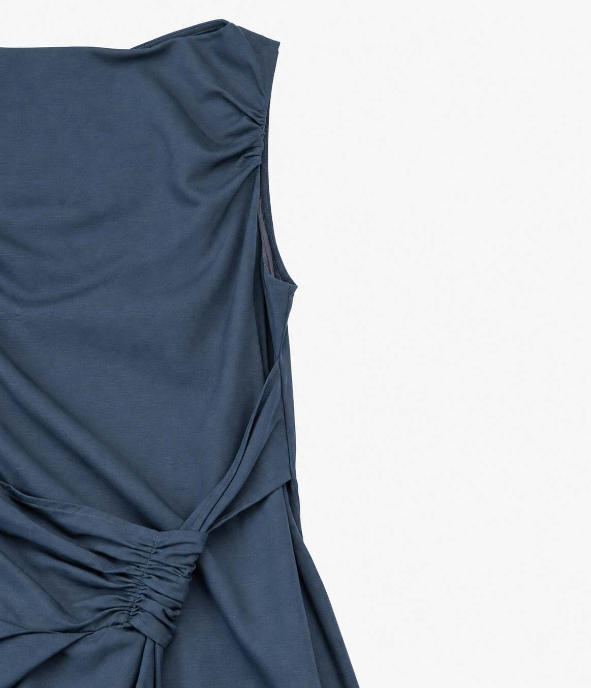 Vestido Mujer Lino Verona Azul Marino