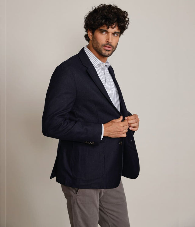 Blazer Dan Azul Marino - Parkas y Chaquetas