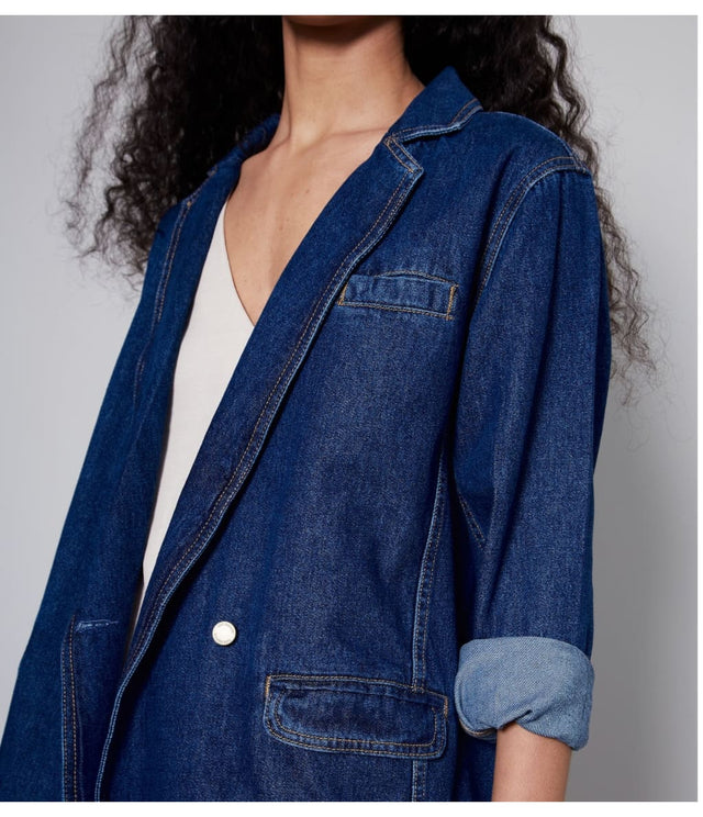 Blazer Denim - Sweater Mujer