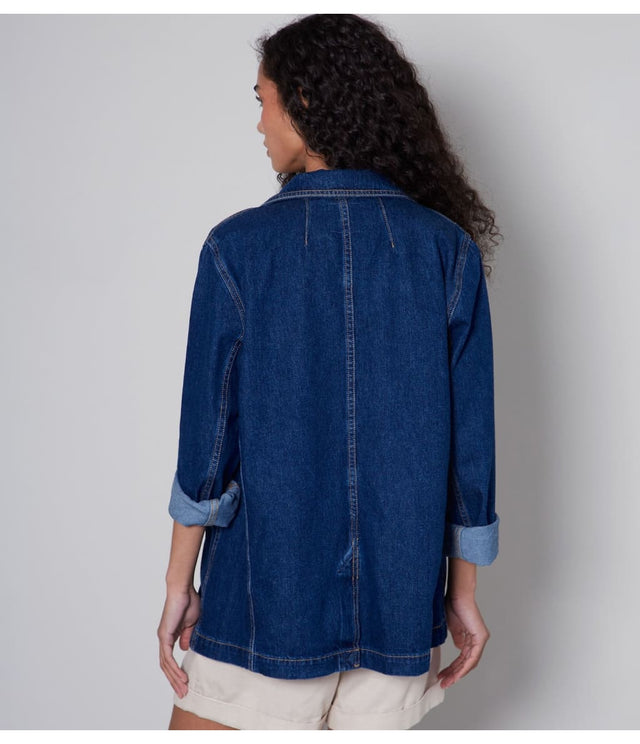 Blazer Denim - Sweater Mujer